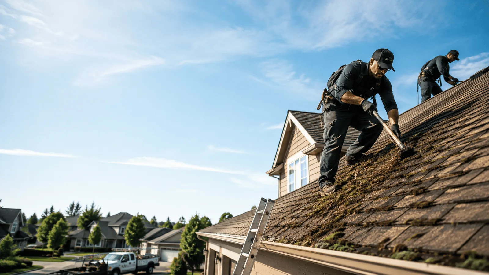 Roof Moss Removal in Danbury, CT near me
